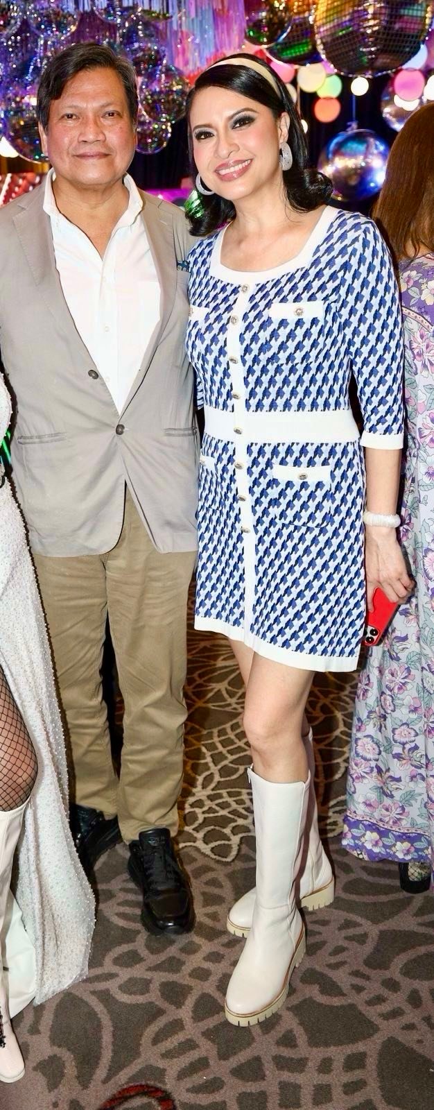 Noel Oñate and Tiffany Cuña.